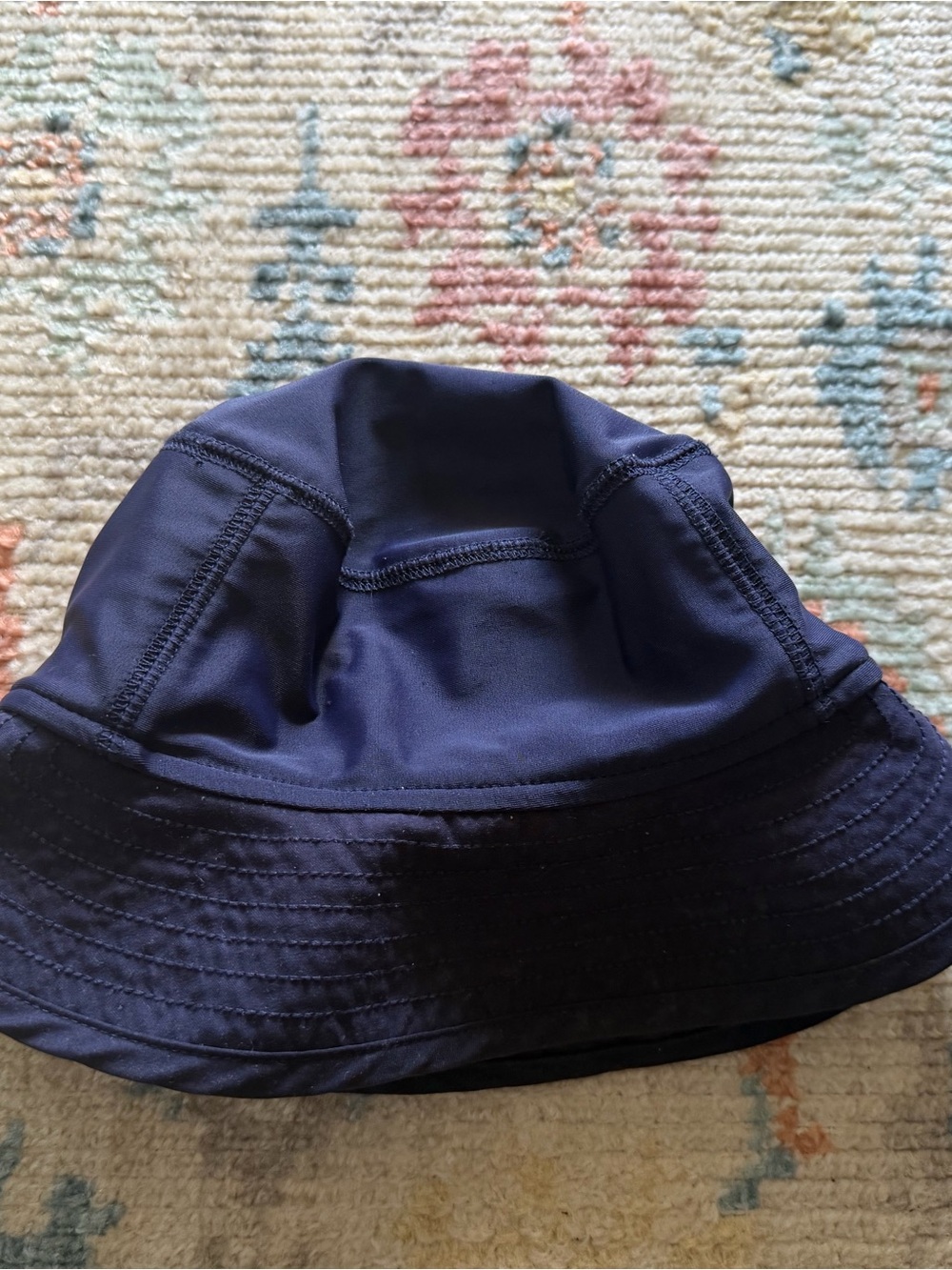 Primary Navy Blue Baby Sun/Swim Hat